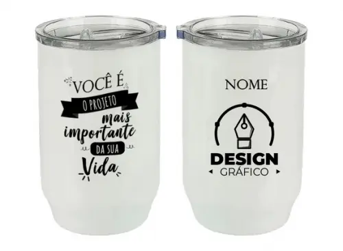 Copo Polímero Design Gráfico o Projeto Mais Importante