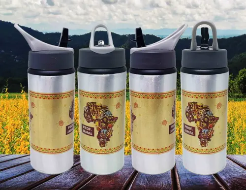 Squeeze Garrafa Personalizada Mimo Africanos País África
