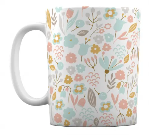 Caneca Branca Personalizada com Mensagem Motivacional