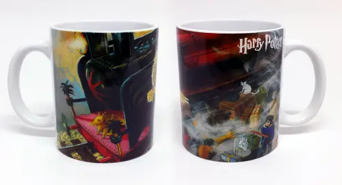 Caneca Branca Personalizada Harry Potter