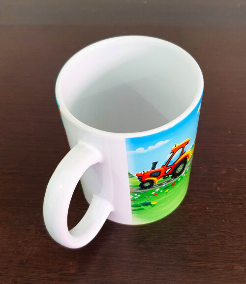 Caneca Branca Personalizada - Palhaços Patati Patata