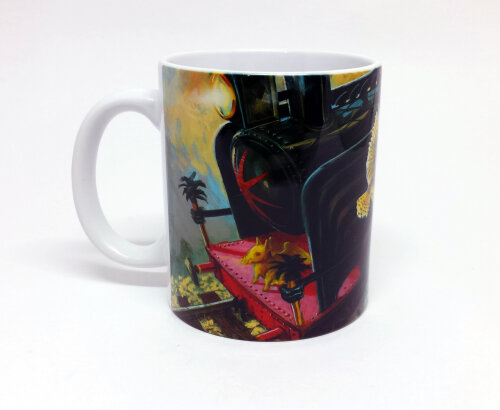 Caneca Branca Personalizada Harry Potter Desenho