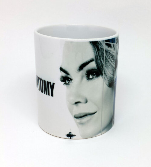 Caneca Branca Personalizada Grey´s Anatomy