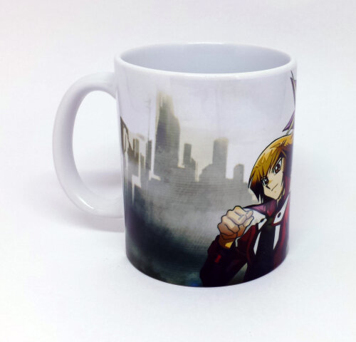 Caneca Branca Personalizada Anime Manga Yu Gi Oh