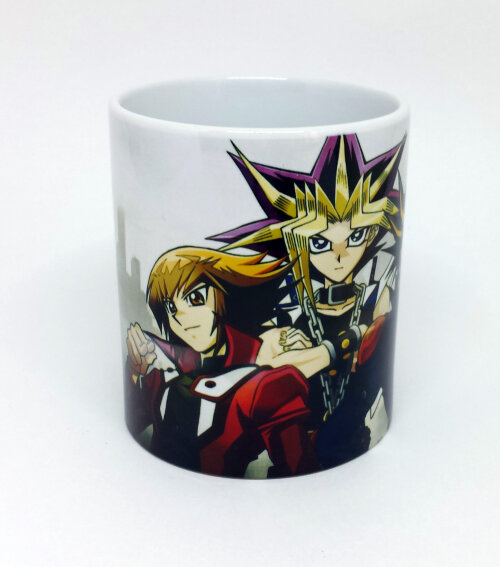 Caneca Branca Personalizada Anime Manga Yu Gi Oh