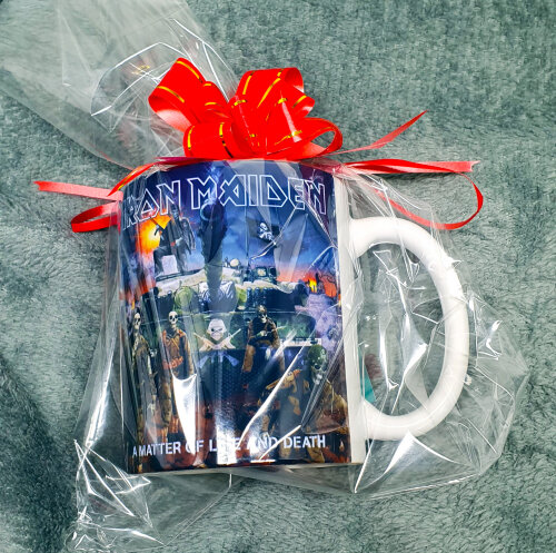 Caneca Branca Personalizado Banda Metal Iron Maiden
