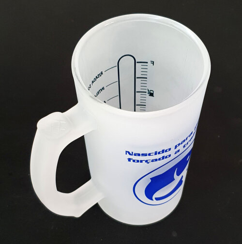 Caneca Chopp Cerveja Vidro Pescador, Pescaria, Pesca