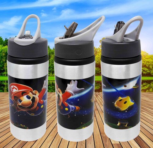 Squeeze Alumínio Personalizado - Super Mario Bros