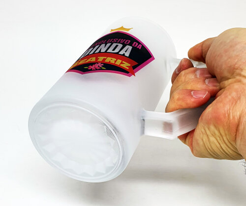 Caneca Vidro Chopp Cerveja Exclusivo para Madrinha Batizado