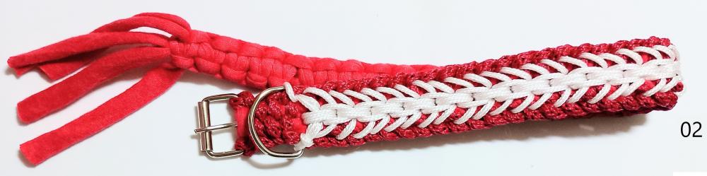 Conjunto coleira e guia tamanho M