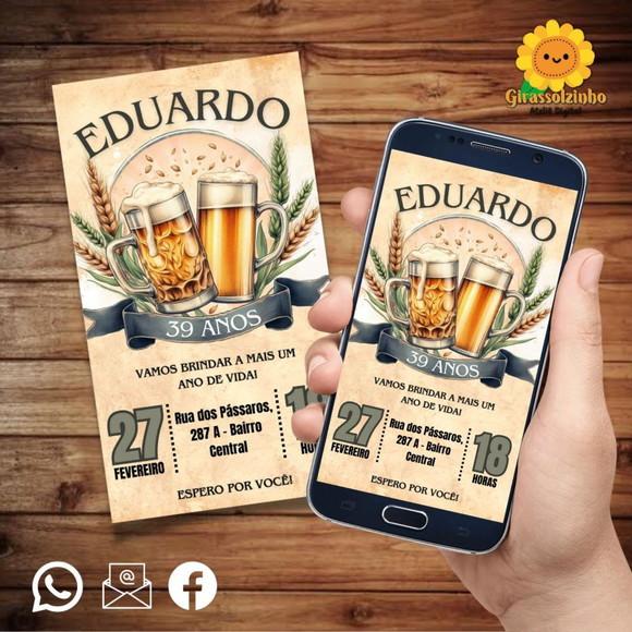 Convite Digital Cerveja