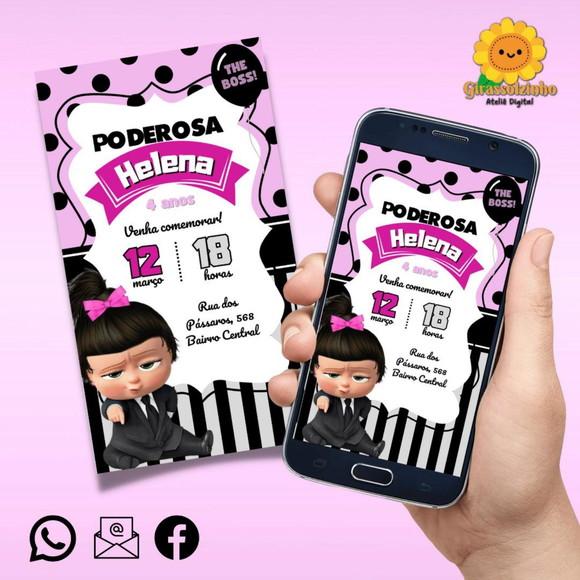Convite Digital Poderosa Chefinha
