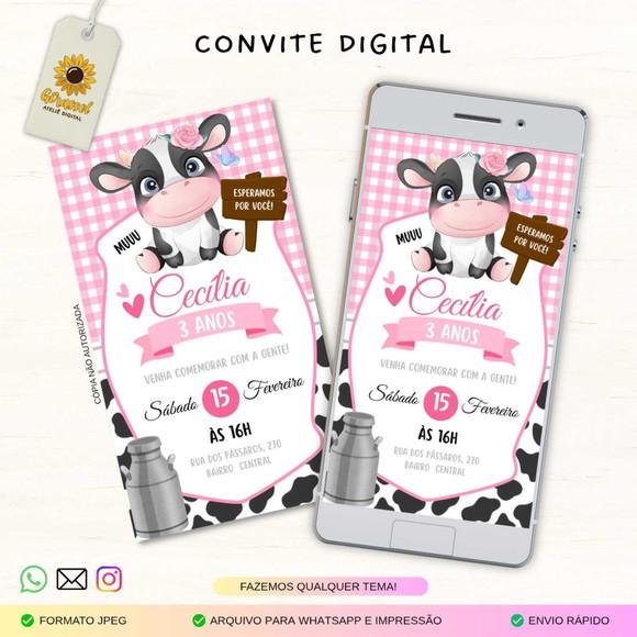 Convite Digital Vaquinha