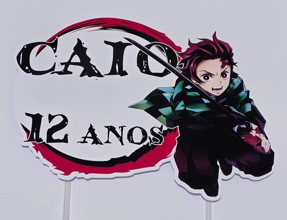 Kit Decoração de Festa Demon Slayes