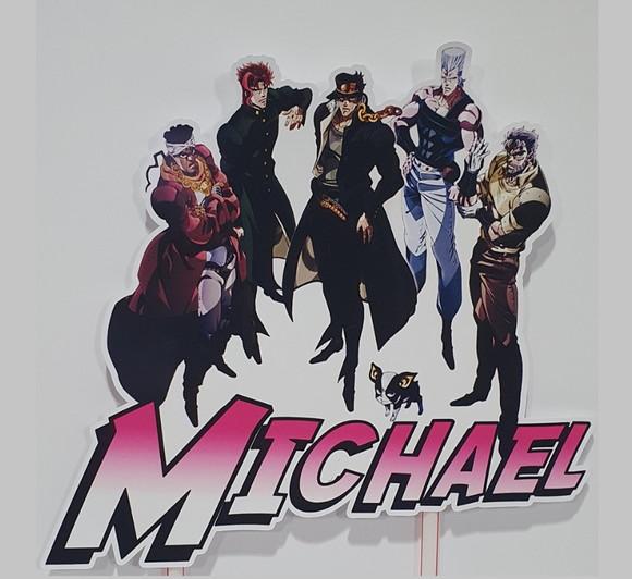 Kit Decoração Jojo Bizarre Adventure