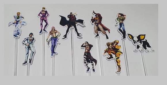 Kit Decoração Jojo Bizarre Adventure