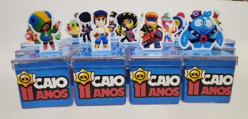 Caixa de Acrílico Brawl Stars
