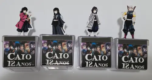Caixa de Acrílico Demon Slayer - Kimetsu no Yaiba