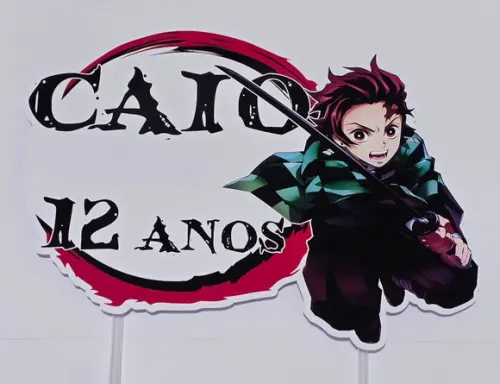Kit Decoração de Festa Demon Slayes