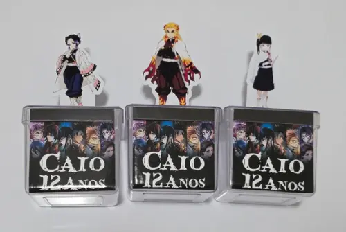 Caixa de Acrílico Demon Slayer - Kimetsu no Yaiba
