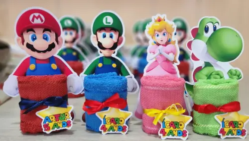Lembrancinha Super Mario