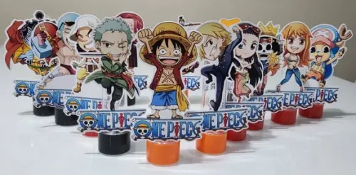 Tubetes Personalizado One Piece
