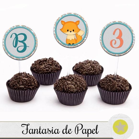 TOPPER PARA DOCE RAPOSA 2