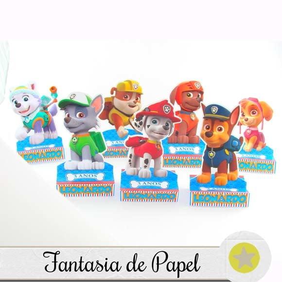 PORTA MINI CHOCOLATE PATRULHA CANINA