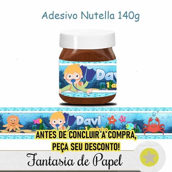 Adesivo Mini Nutella 140g