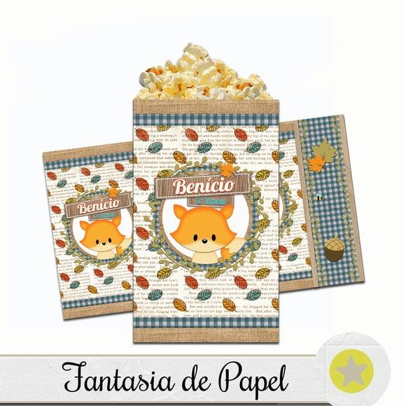 CAIXA PIPOCA/CACHEPÔ bosque
