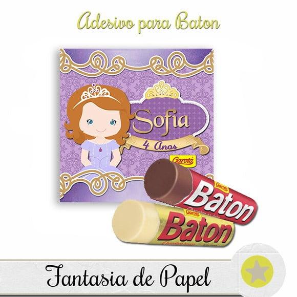 ADESIVO PARA BATON PRINCESA SOFIA