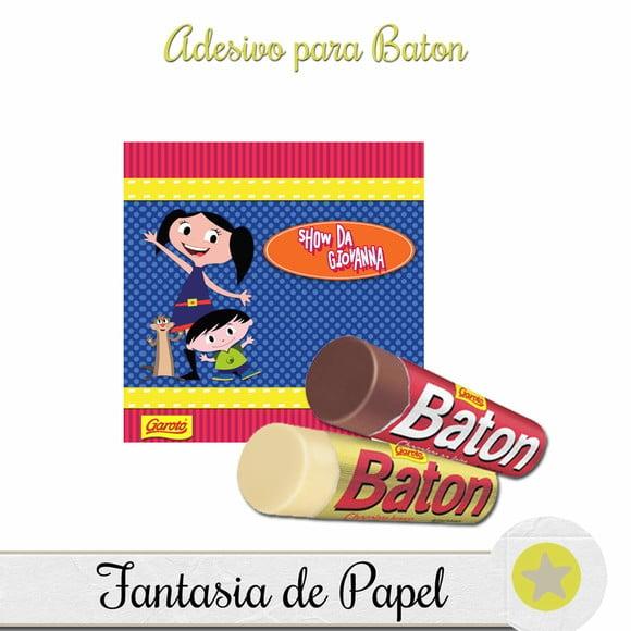Adesivo para Baton o Show da Luna