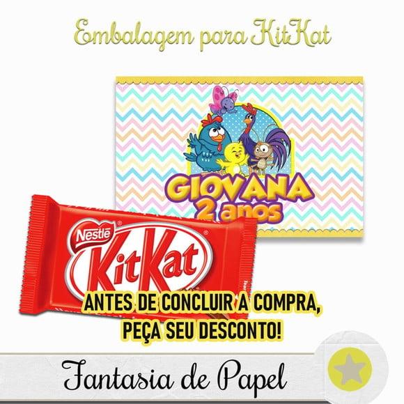 Caixa Kitkat Galinha Pintadinha