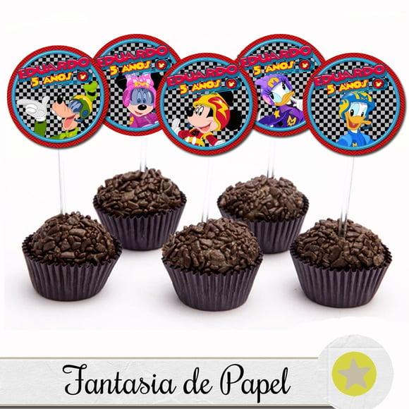 TOPPER PARA DOCE MICKEY SOBRE RODAS II