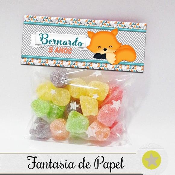 LAPELA + SAQUINHO PARA DOCE RAPOSA 2