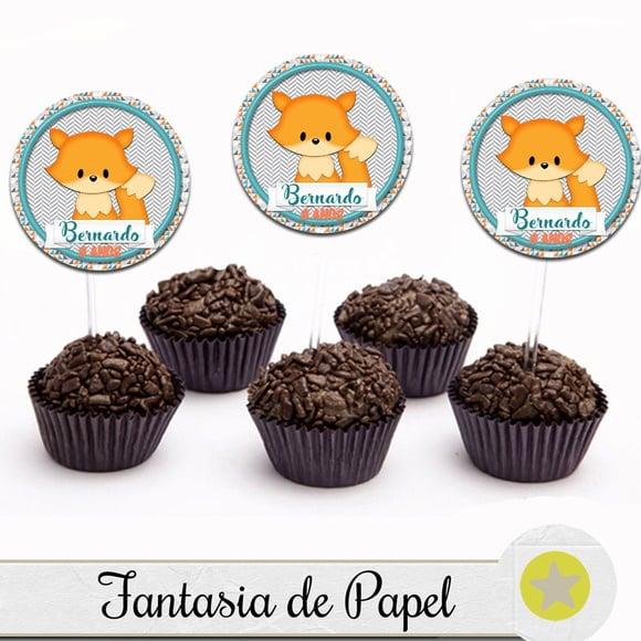 TOPPER PARA DOCE RAPOSA 1