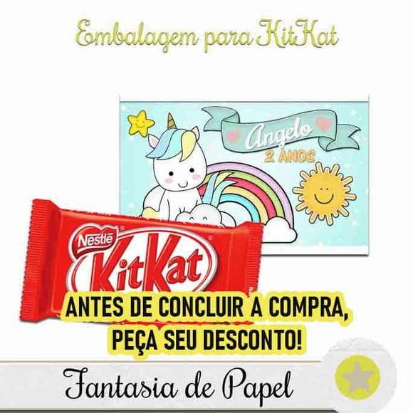 Caixa Kitkat Unicórnio 2