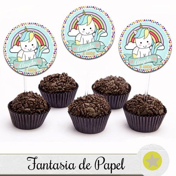 TOPPER PARA DOCE UNICÓRNIO 1