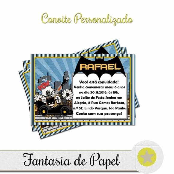 Convite Batman