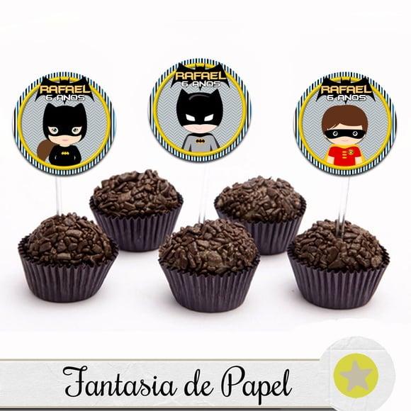 TOPPER PARA DOCE BATMAN 1