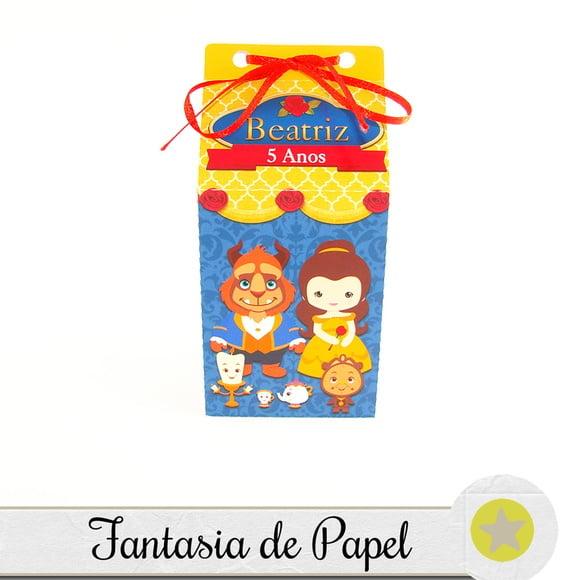 CAIXA DE LEITE BELA E A FERA 2