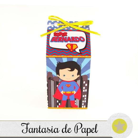 CAIXA DE LEITE SUPER HOMEM