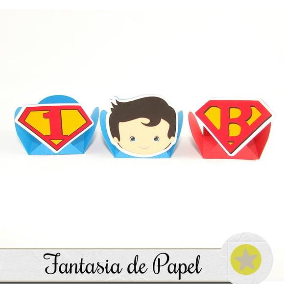 FORMINHAS PARA DOCE SUPER HOMEM
