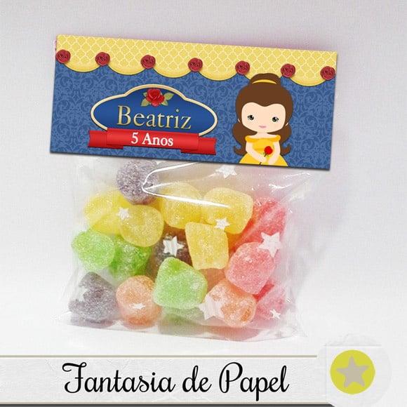 LAPELA + SAQUINHO DOCE BELA E FERA CUTE