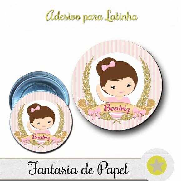 ADESIVO PARA LATINHA BALARINA
