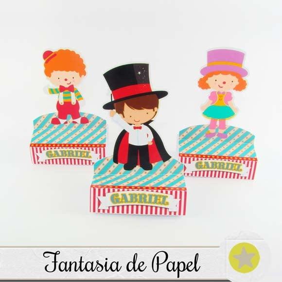 PORTA MINI CHOCOLATE DUPLO CIRCO