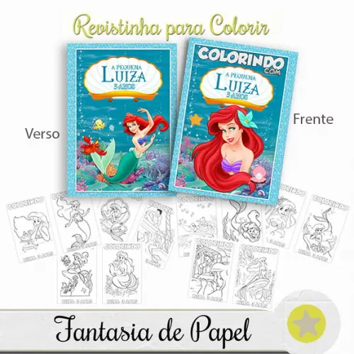 Revistinha Colorir  20x14,5