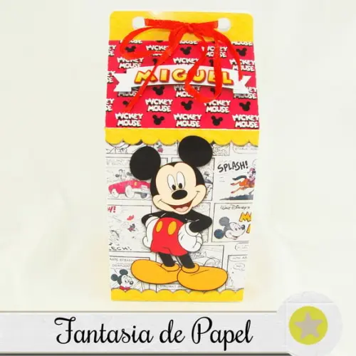 CAIXA DE LEITE MICKEY
