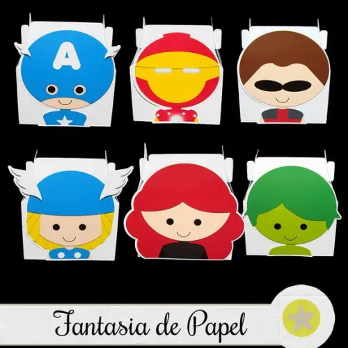 CAIXAS OS VINGADORES