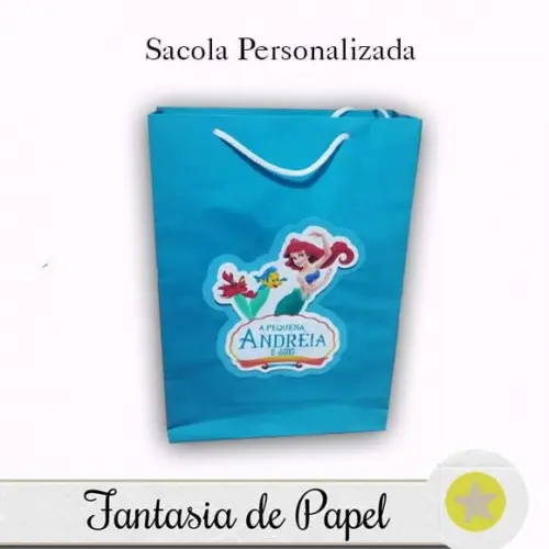Sacola Personallizada 16 x 23 x 5